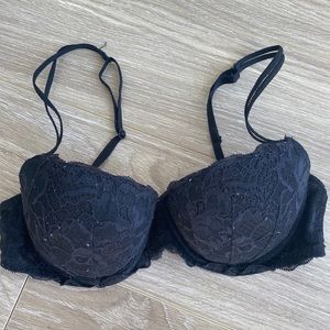 PINK Victoria’s Secret Black Lace Bra